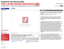Tablet Screenshot of livingroomcandidate.org